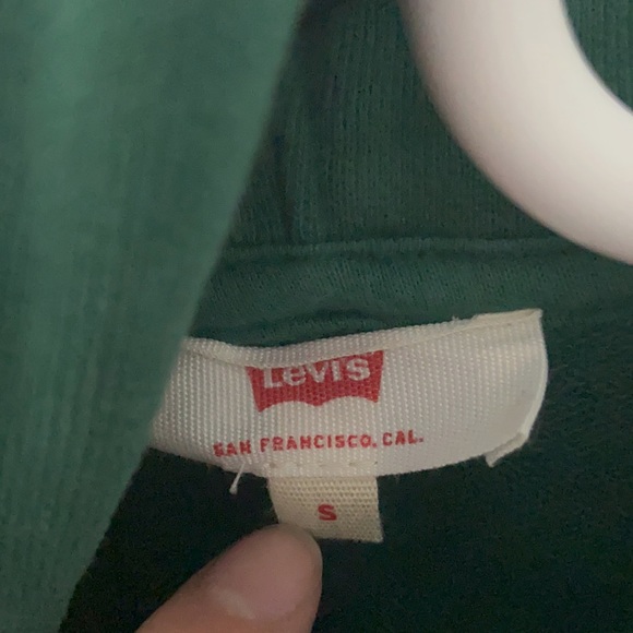 Levi’s green hoodie - Picture 3 of 3